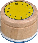 Bild von Stempel Lern die Uhr