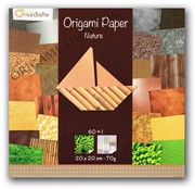 Bild von Origami 60 Blatt Natur