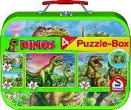 Bild von Dinosaurier. Puzzle-Box