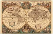 Bild von Puzzle 500 Historische Landkarte