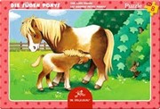 Bild von Rahmenpuzzle 8er Süsse Ponys
