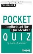 Bild von Pocket Quiz Logikrätsel für Querdenker