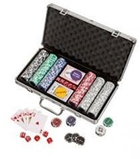 Bild von Pokerchips Aluminiumkoffer
