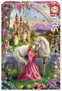 Bild von Puzzle Fairy and Unicorn 500 Teile