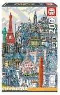 Bild von Puzzle 200 Citypuzzle Paris