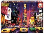 Bild von Times Square 1000T. Leuchtpuzzle