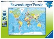 Bild von Ravensburger Kinderpuzzle - 12890 Die Welt - Puzzle-Weltkarte für Kinder ab 8 Jahren, mit 200 Teilen im XXL-Format