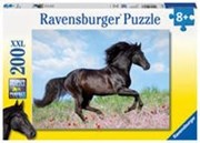 Bild von Ravensburger Kinderpuzzle - 12803 Schwarzer Hengst - Pferde-Puzzle für Kinder ab 8 Jahren, mit 200 Teilen im XXL-Format
