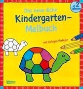 Bild von Ausmalbilder für Kita-Kinder: Das neue, dicke Kindergarten-Malbuch: Mit farbigen Vorlagen und lustiger Fehlersuche von Pöter, Andrea (Illustr.)