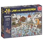 Bild von Jan van Haasteren - Die Winterspiele - 1000 Teile Puzzle