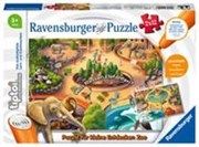 Bild von Ravensburger tiptoi Spiel 00051 Puzzle für kleine Entdecker: Zoo - 2x12 Teile Kinderpuzzle ab 3 Jahren, für Jungen und Mädchen, 1 Spieler
