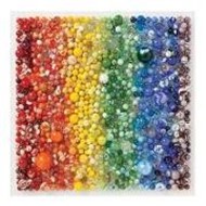 Bild von Rainbow Marbles 500 Piece Puzzle von Seabrook, Julie (Fotograf)